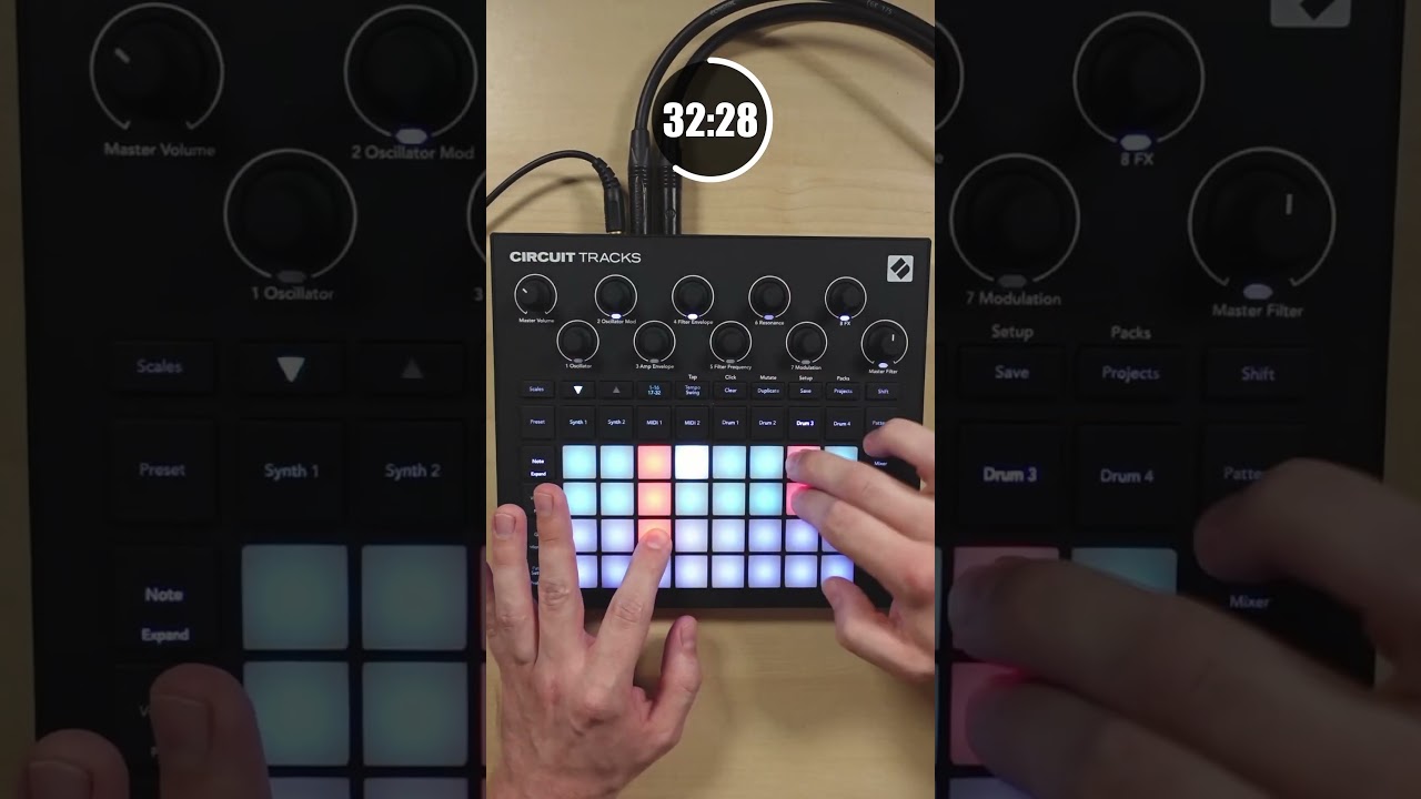 Psytrance Speed Challenge | Novation Circuit Tracks