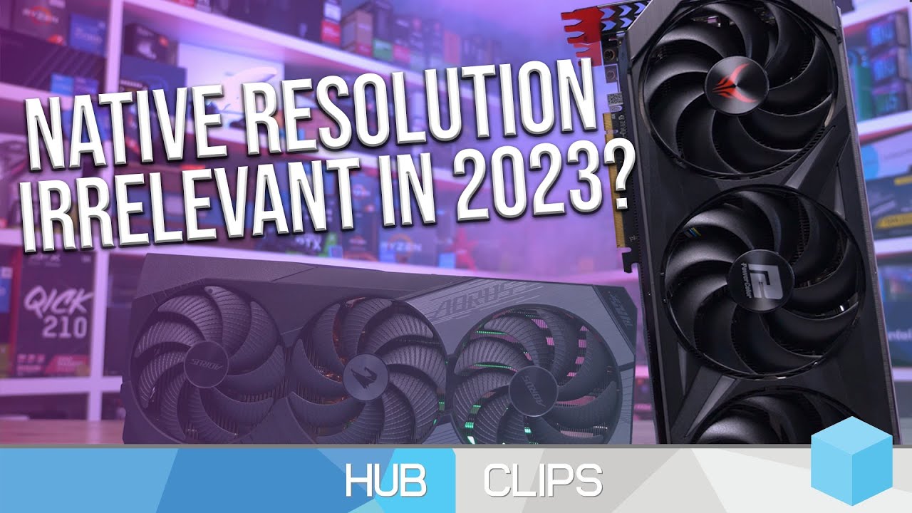 Is native resolution for PC gaming a thing of the past?