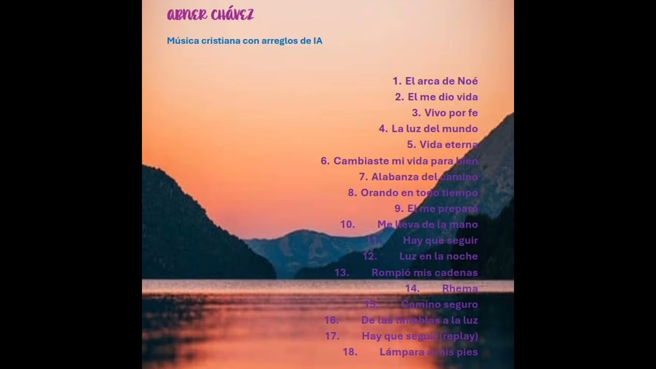 Música cristiana con arreglos de IA 