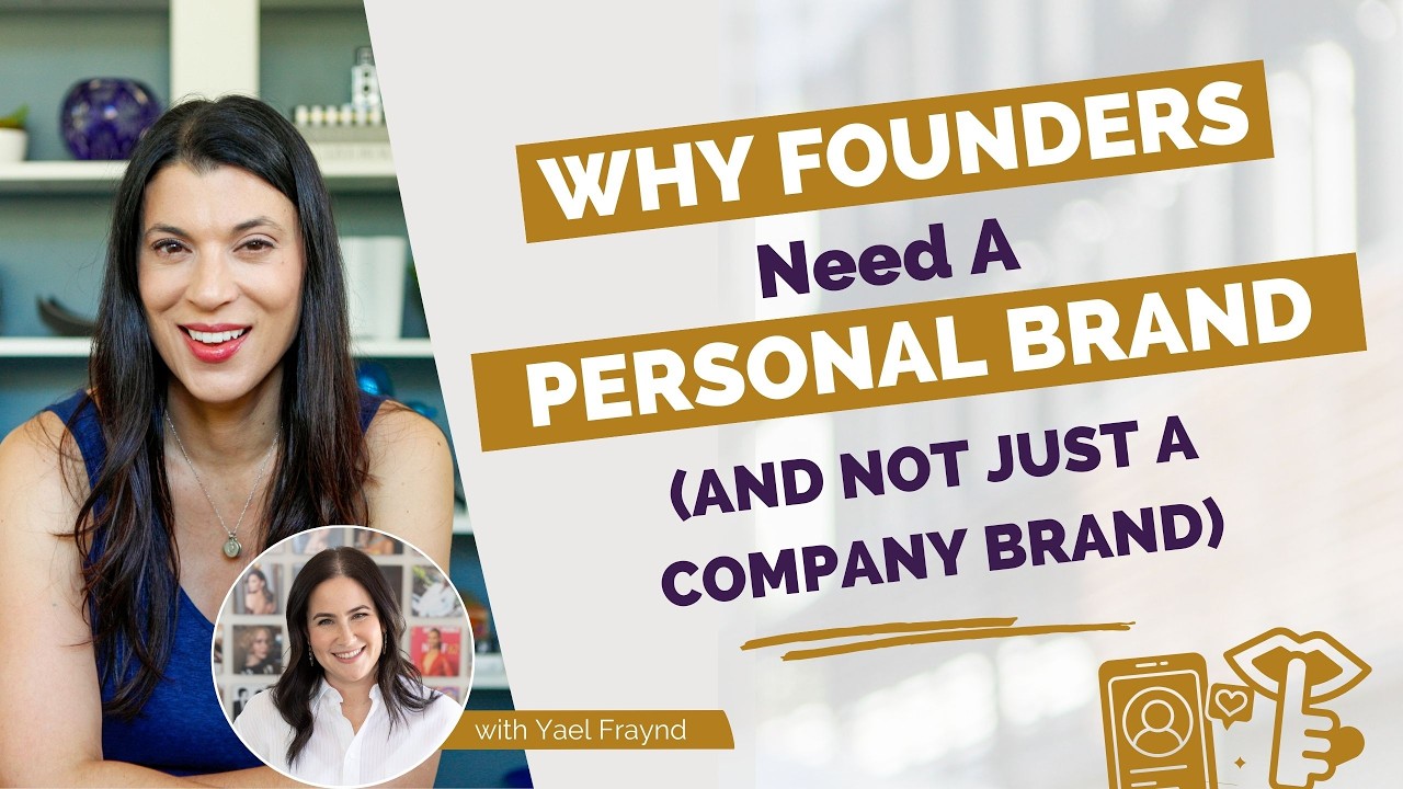Why Founders Need a Personal Brand (Not Just a Company Brand)