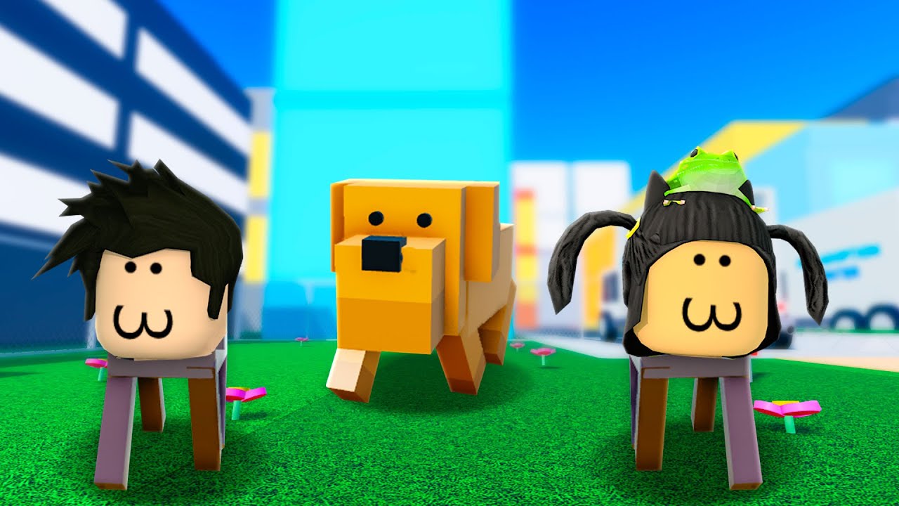 CACHORROS FAZENDO BAGUNÇA | Roblox - Pet Story