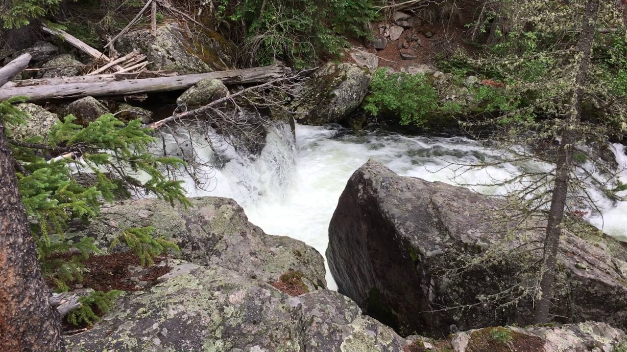 Cascade Falls in Rocky Mountain National Park (July 2017)