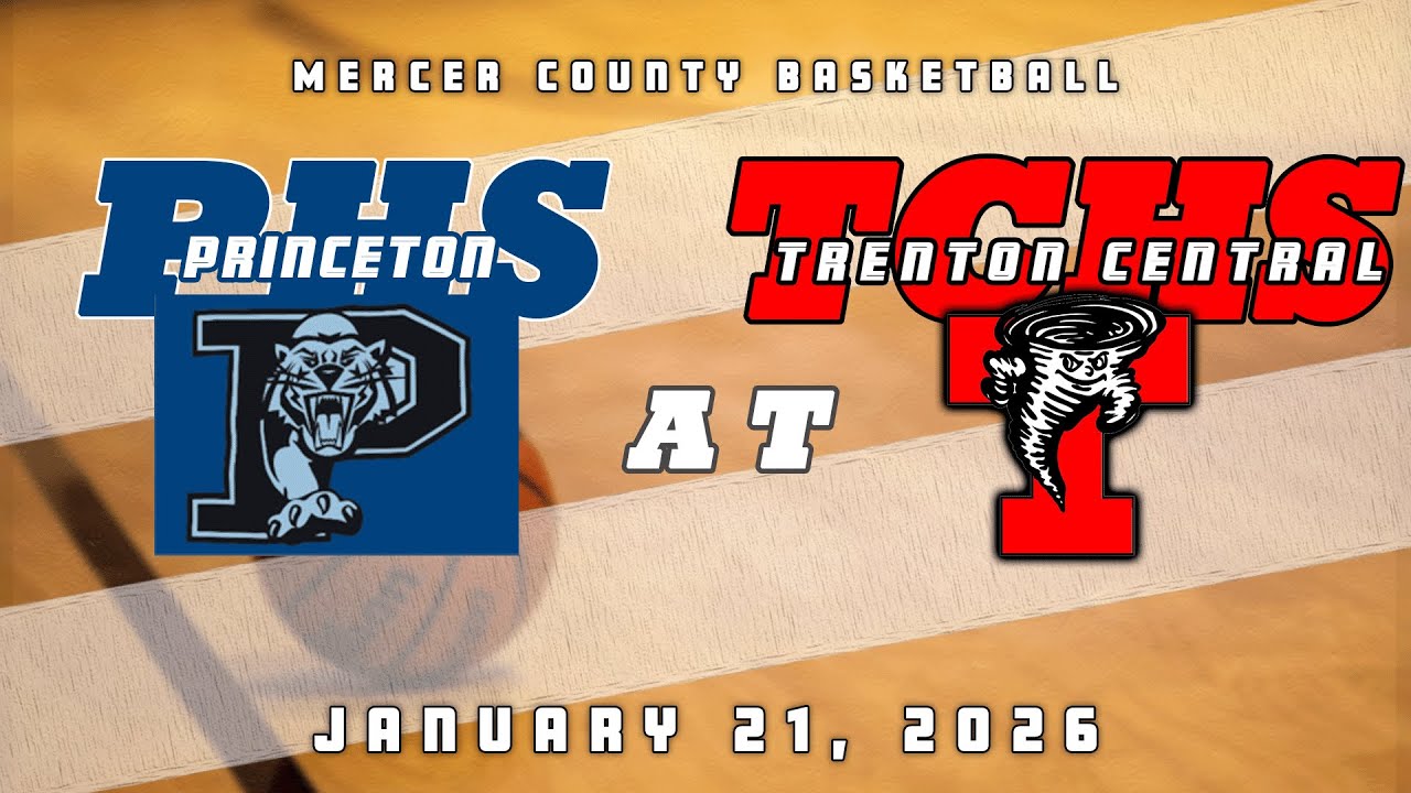 High School Basketball | Princeton Tigers Boys at Trenton Central Tornadoes 1/21/26
