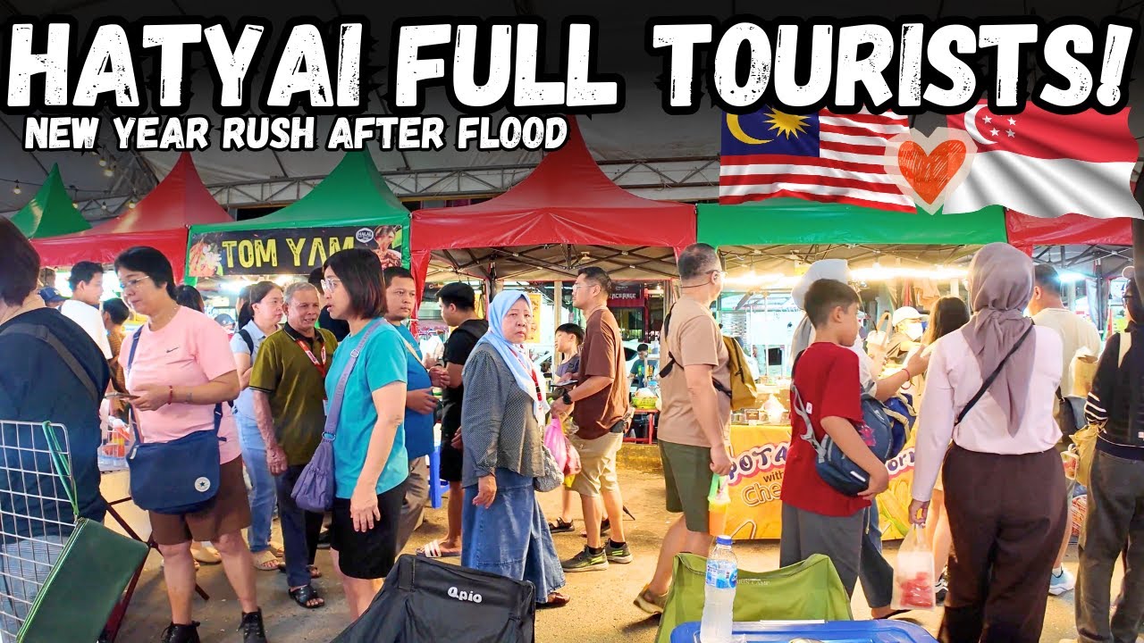 HATYAI FULL 😱 Tourists Return | New Year 2026 Celebration | HATYAI Latest UPDATE