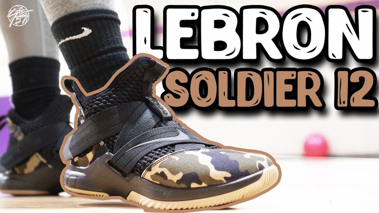 Обзор характеристик Nike Lebron Soldier 12!