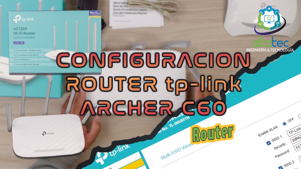 Como CONFIGURAR Router Tp-Link Archer C60 en Modo ROUTER (Paso a Paso)