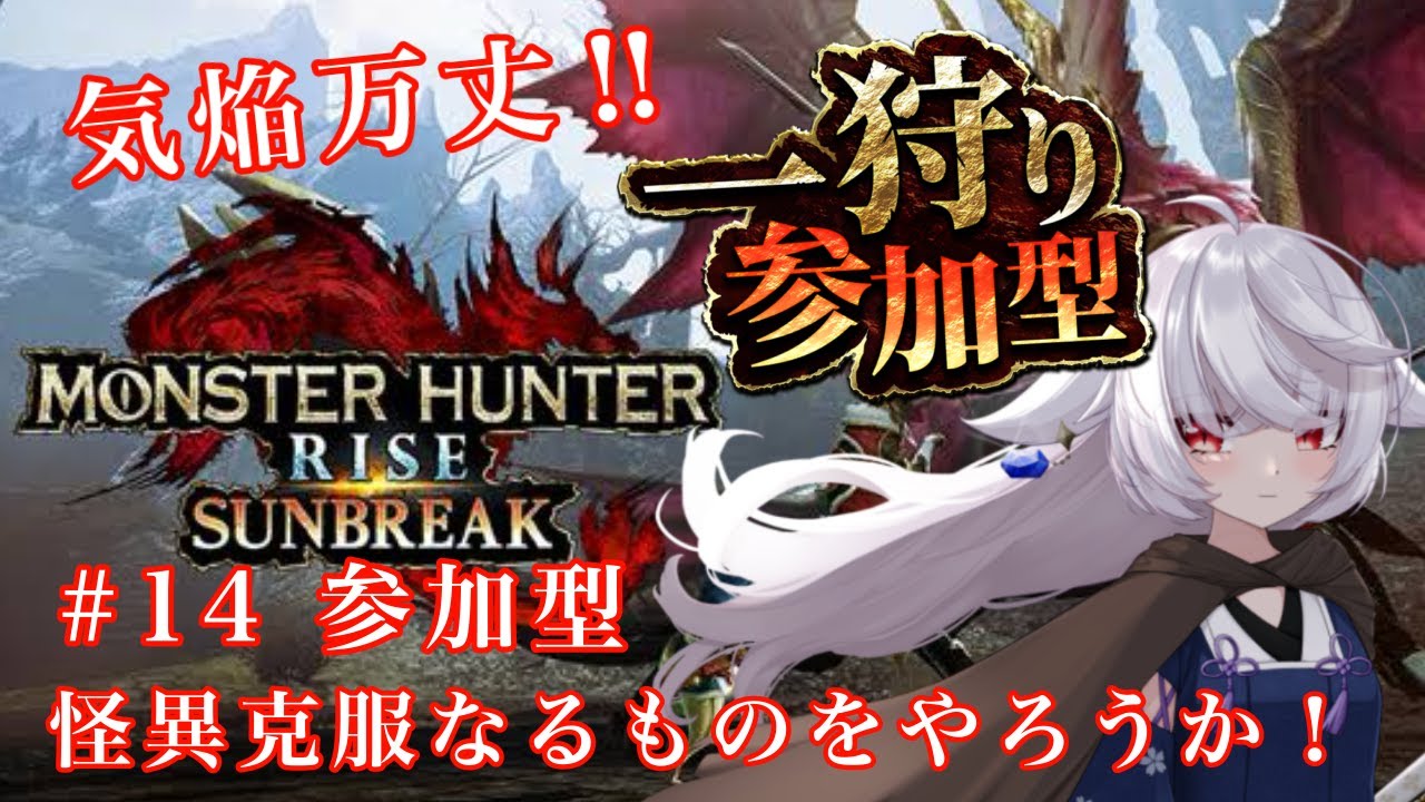 【#モンハンライズサンブレイク】怪異、いっとく？参加型だよ！【ネタバレ注意】