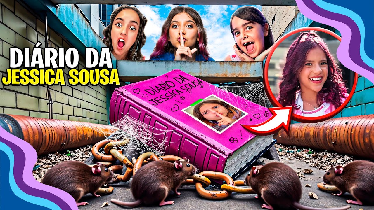 DESCOBRIMOS O SEGREDO DA JESSICA SOUSA!! - FT CANAL DA BELINHA e SANDY MEL