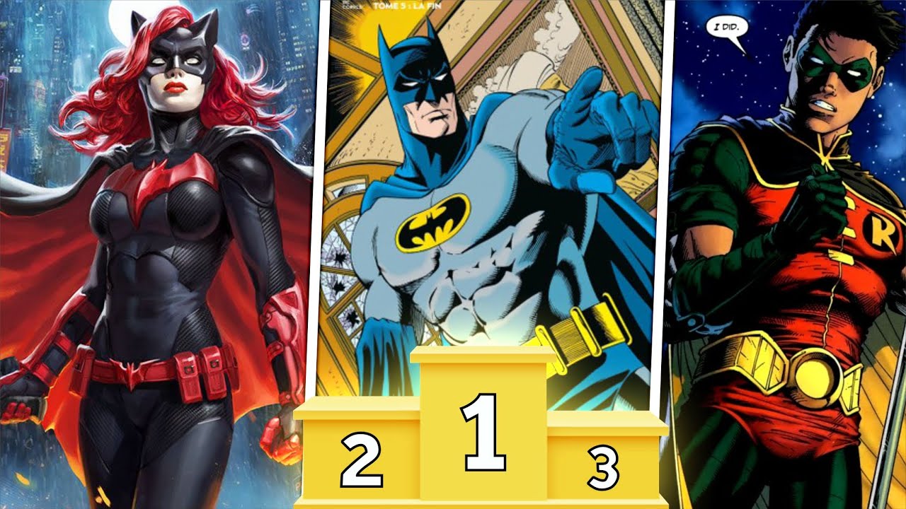 RANKING! BAT-FAMÍLIA Organizada por NÍVEL DE PODER
