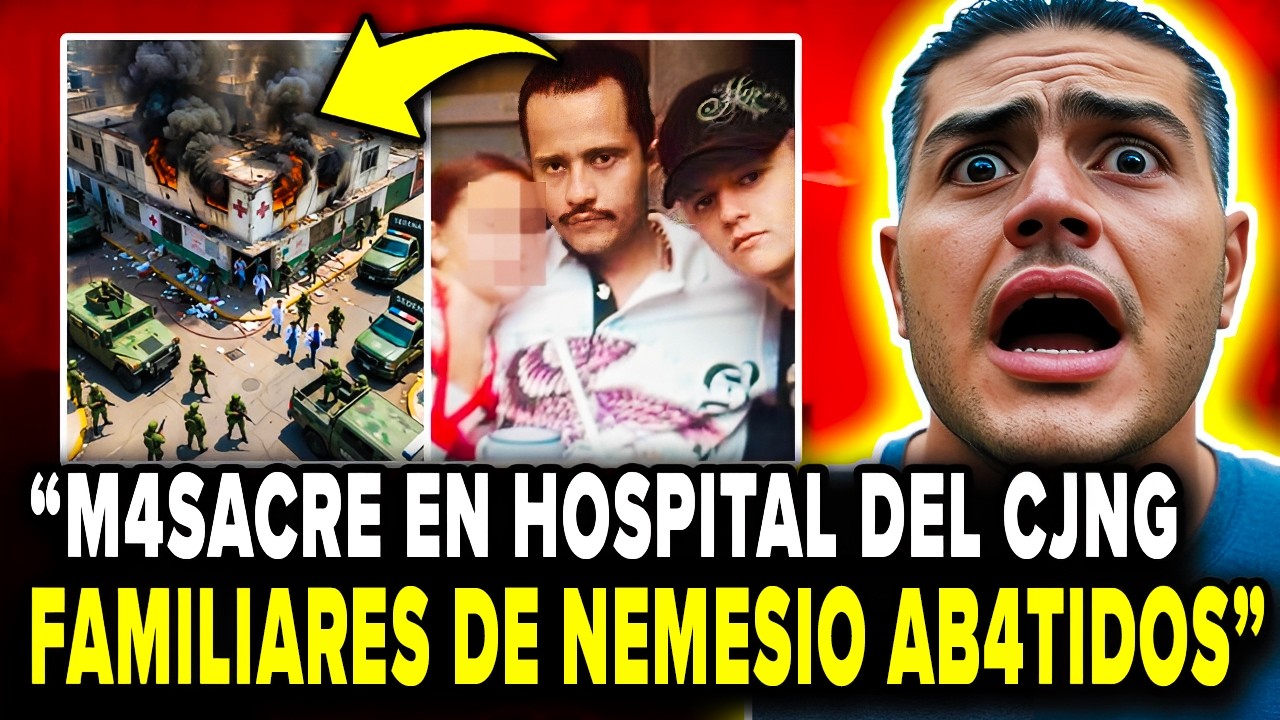 HARFUCH REVENTÓ el HOSPITAL Donde ESTABAN REFUGIADOS FAMILIARES del MENCHO tras su FUNERAL
