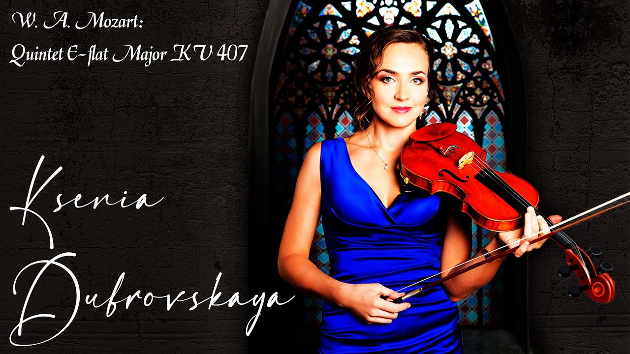 W. A. Mozart: Quintet E-flat Major KV 407 - D. Mikulski (Horn), K. Dubrovskaya (Violin)