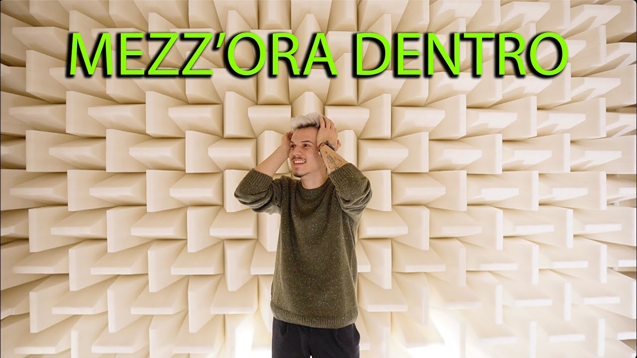 SOPRAVVIVO nella stanza più SILENZIOSA del MONDO