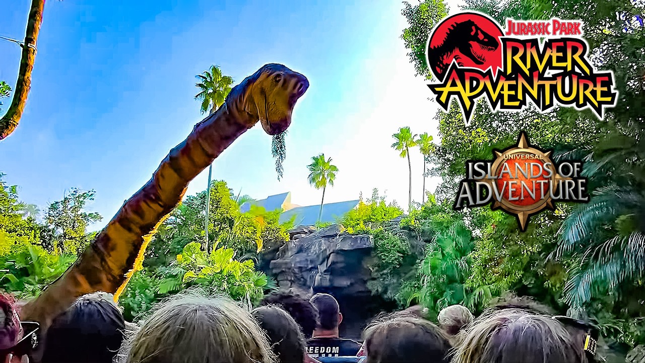 Nov 2025 Jurassic Park River Adventure On Ride POV Universal Islands of Adventure