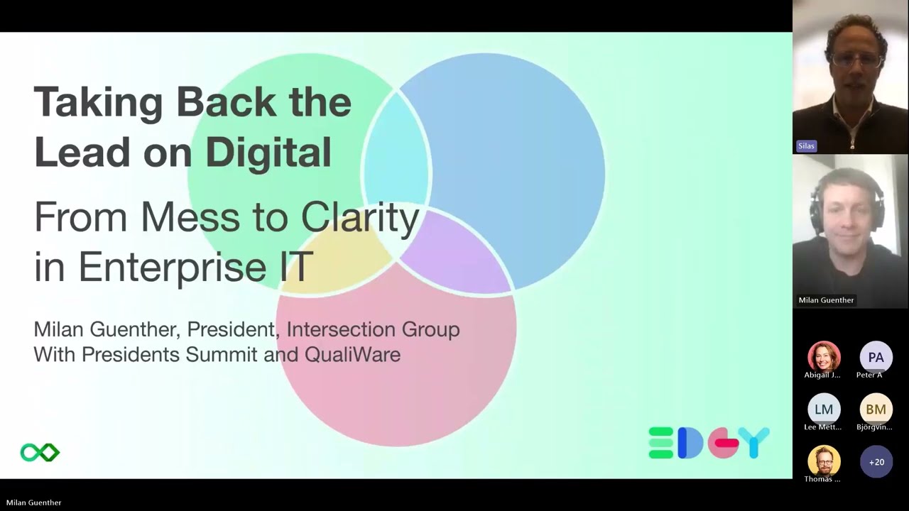 Taking Back the Lead on Digital - From Mess to Clarity in Enterprise IT