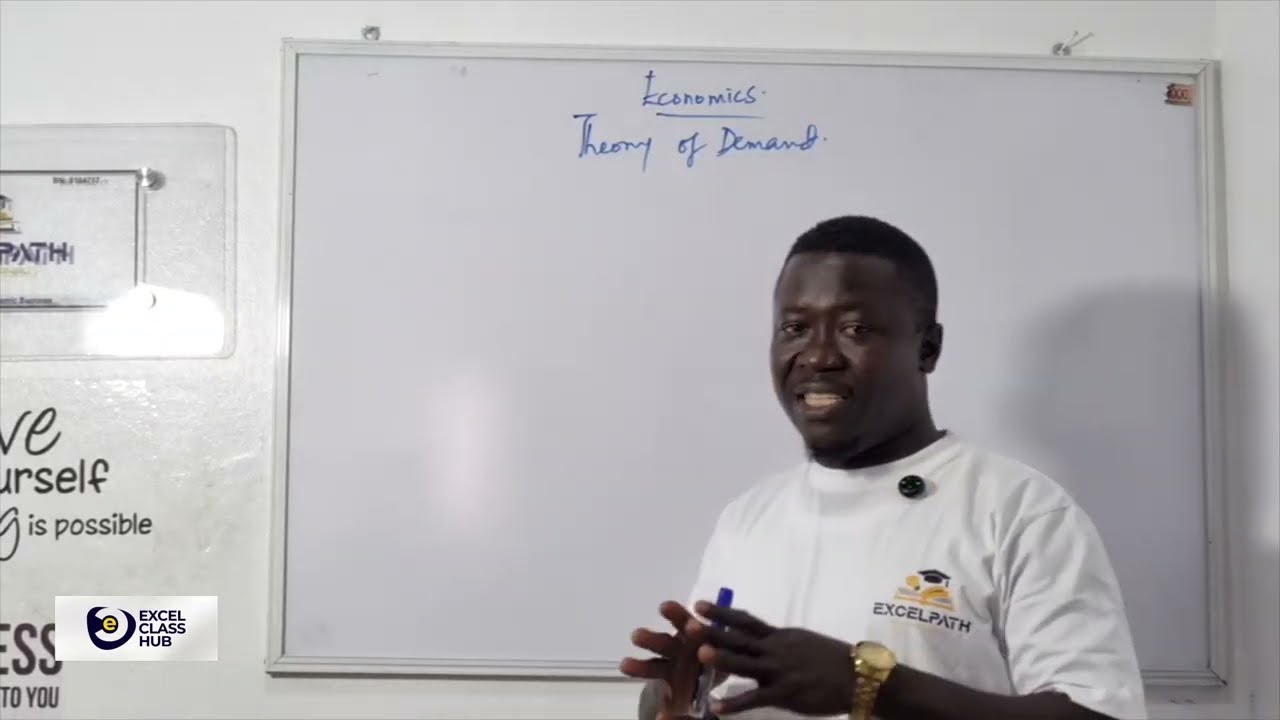 JAMB Economics Made Easy: Theory of Demand (Part 1)