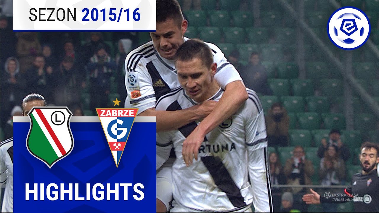 Legia Warszawa - Górnik Zabrze 3:1 | SKRÓT | Ekstraklasa 2015/16 | 26. Kolejka