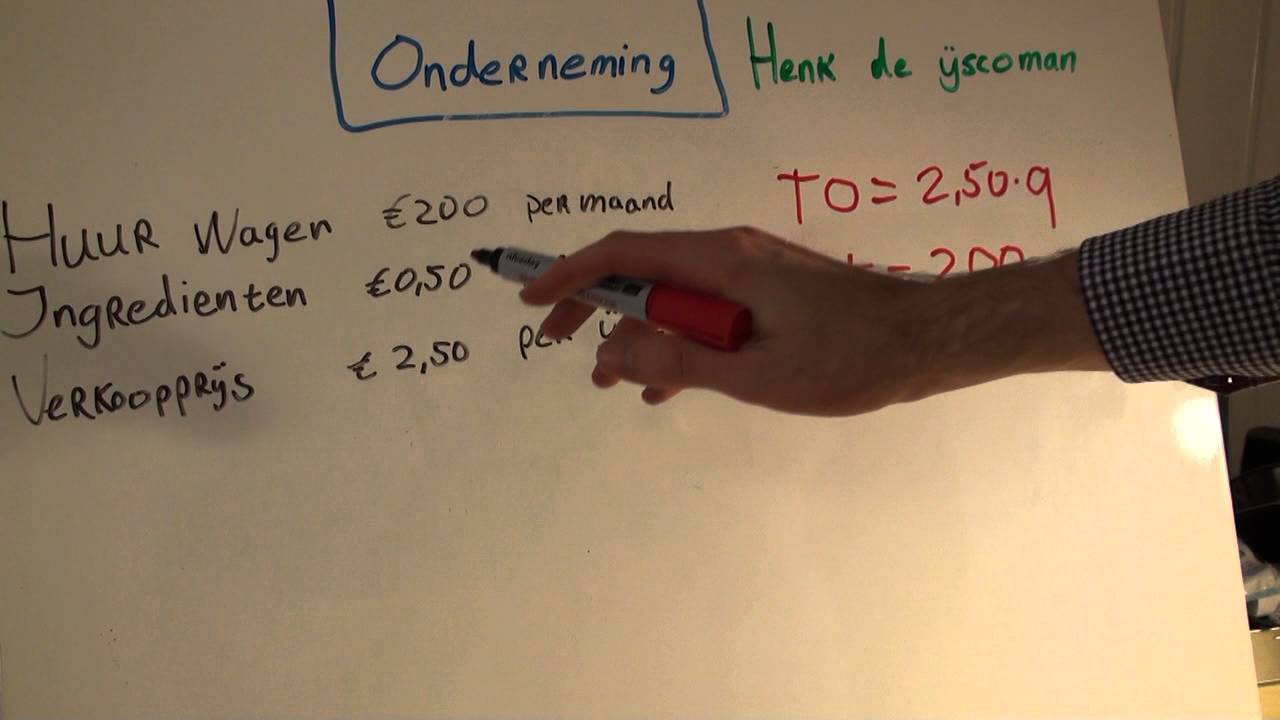 Havo 4 - Opbrengsten, kosten en winst
