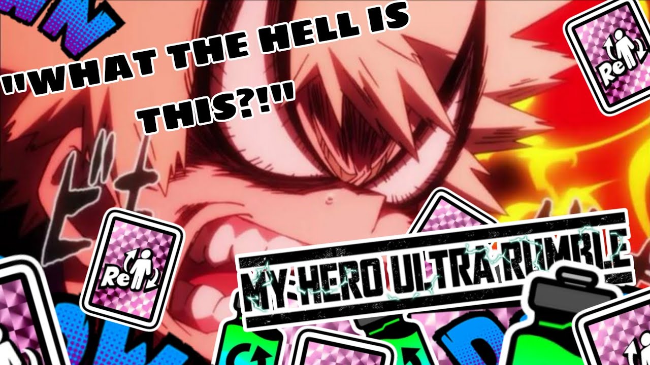 WHY THE HELL ARE THERE SO MANY REV CARDS!?!?! | My Hero Ultra Rumble Gameplay 