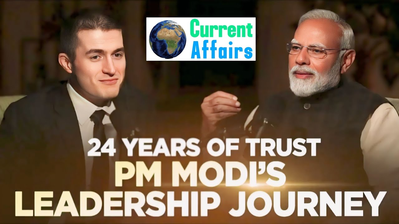 24 Years of Trust PM Modi's Leadership Journey  @NarendraModi in conversation with @lexfridman