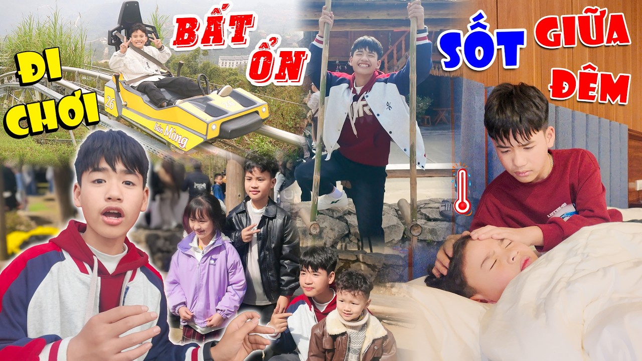 Chuyến Đi Chơi Bất Ổn - Minh Khôi Bị Sốt Giữa Đêm Làm Cả Nhà Lo Lắng | Minh Khoa Team