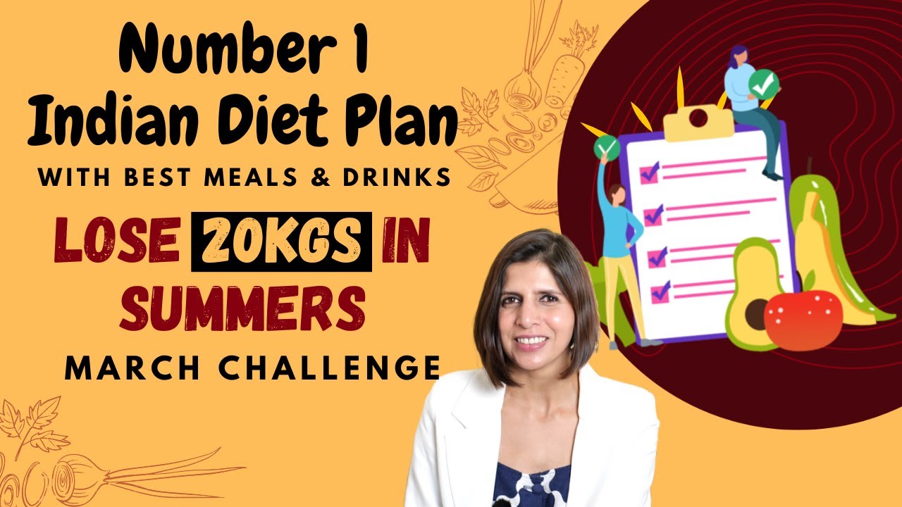Best High Protein Veg Weight Loss Diet | Full Meal Plan | 1500-1800 Calories | Lose 20kgs in Summer