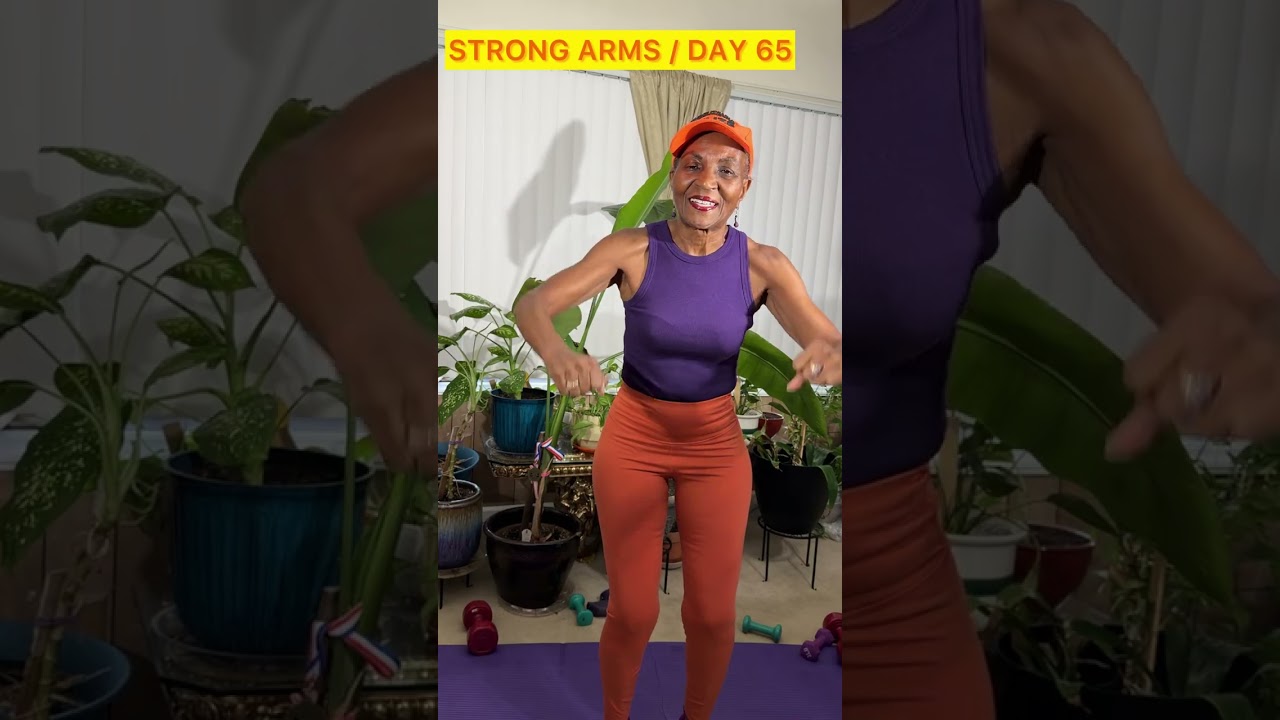 Day 65 (Full Workout) | Strong Arms | Faith • Fitness • Family (Adults 50+) 💜 @FaithfitFam50plus