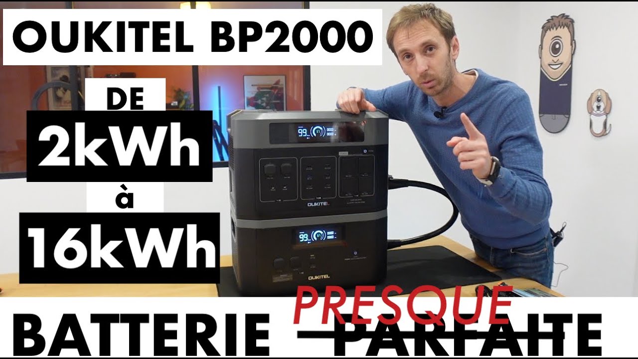 Oukitel m'a surpris avec cette NOUVELLE Batterie Nomade/Domestique LES PRIX SONT EN FORTE BAISSE 📉 💶