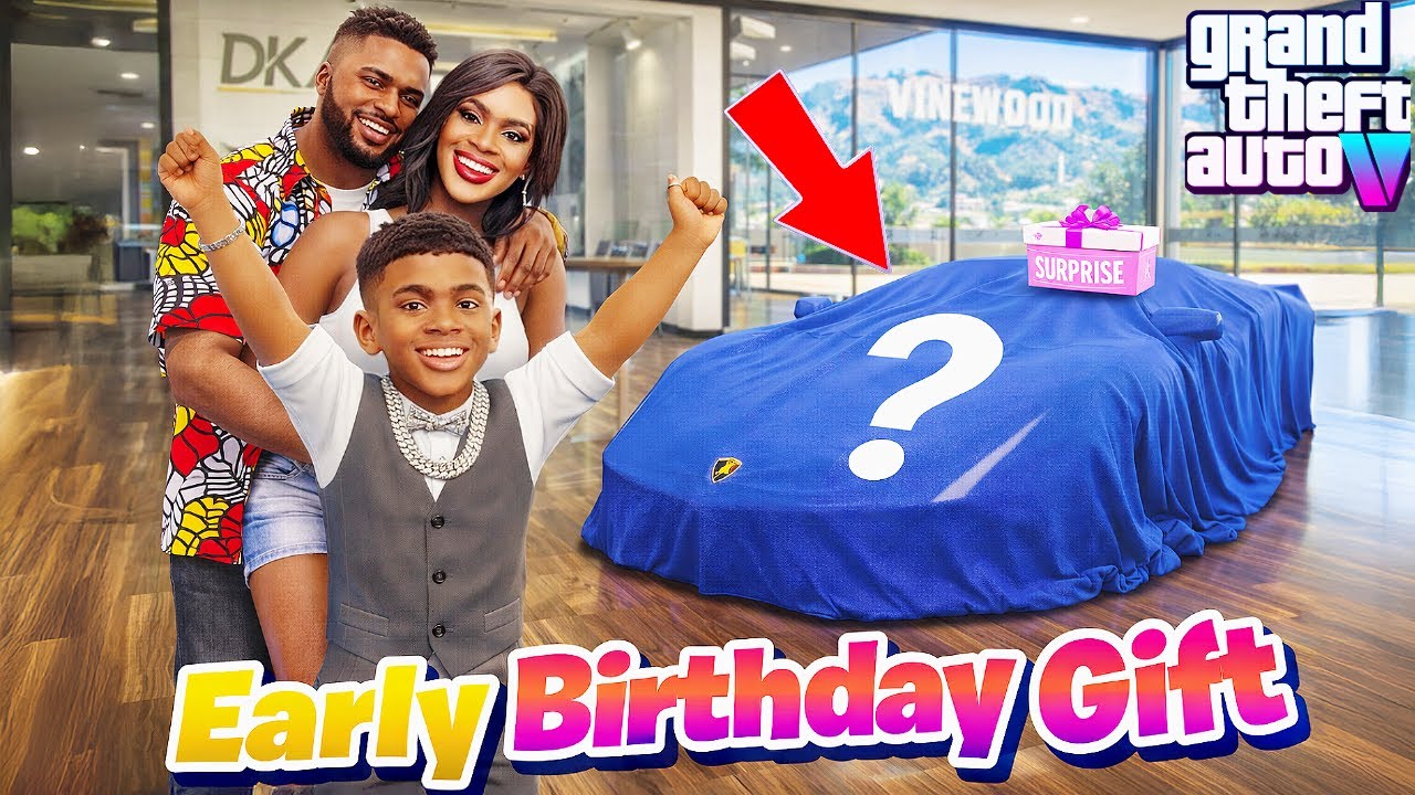 🤯👶🏽🎁 Kid Franklin’s Mom’s SHOCKING Birthday Gift 😳🎂💝GTA 5 Kid Franklin Real Life Mod S1 EP72