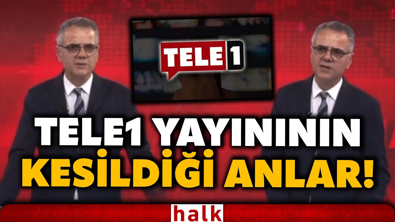 SON DAKİKA! TELE1'e kayyum atandı! İşte Ana Haber'de yayının kesildiği anlar!