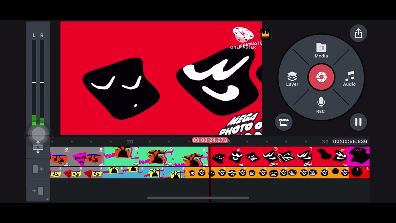 How to make wiggle Major mega photo video star KineMaster