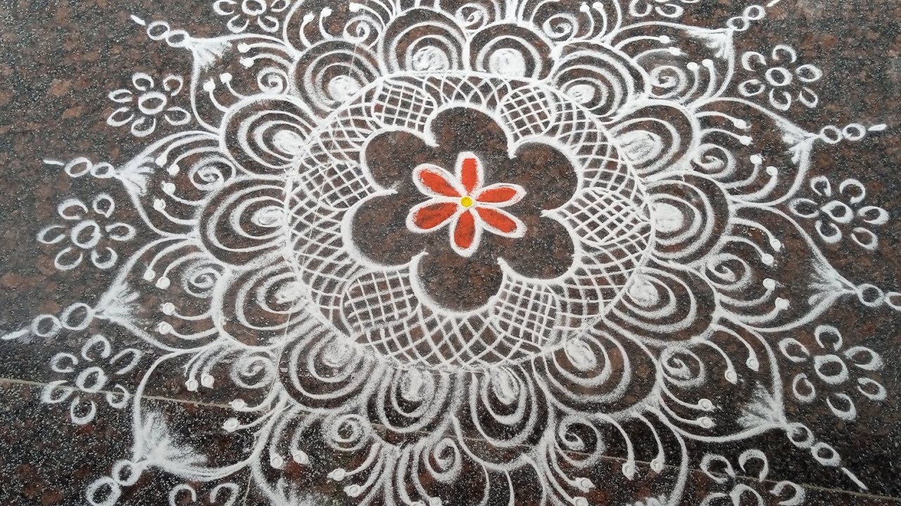 19 February 2026beautifulrangoli#desingsrangoli#easyrangoli#festivalrangoli