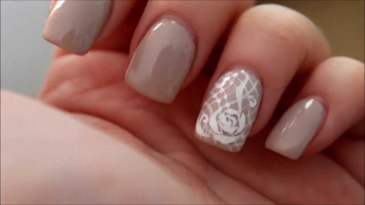 Romantic Lace Nail Art Tutorial