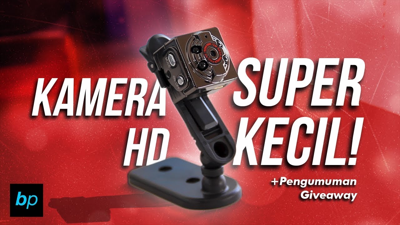 KAMERA UNIK MATA-MATA SUPER KECIL Full HD! SQ8 Mini Camera Unboxing & Review INDONESIA | Buka paket