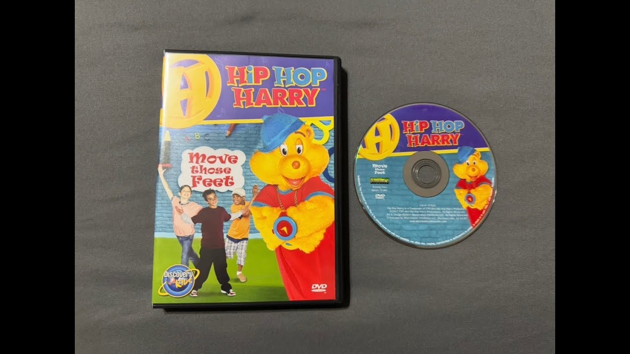 Hip Hop Harry: Move Those Feet (2007 DVD)