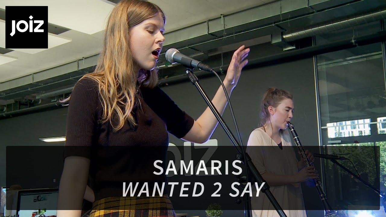 Samaris - Wanted 2 Say (live at joiz)