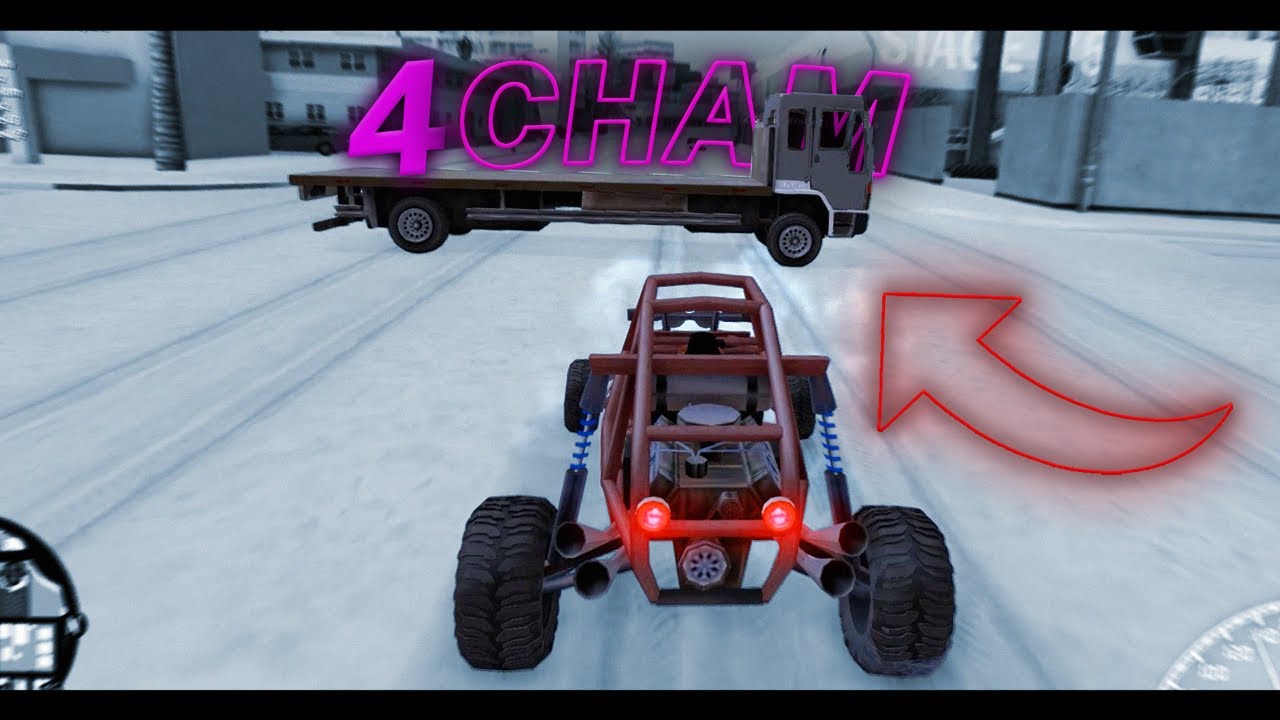 4CHAM Chamskie sytuacje na drogach San Andreas | 4LIFE MTA #53
