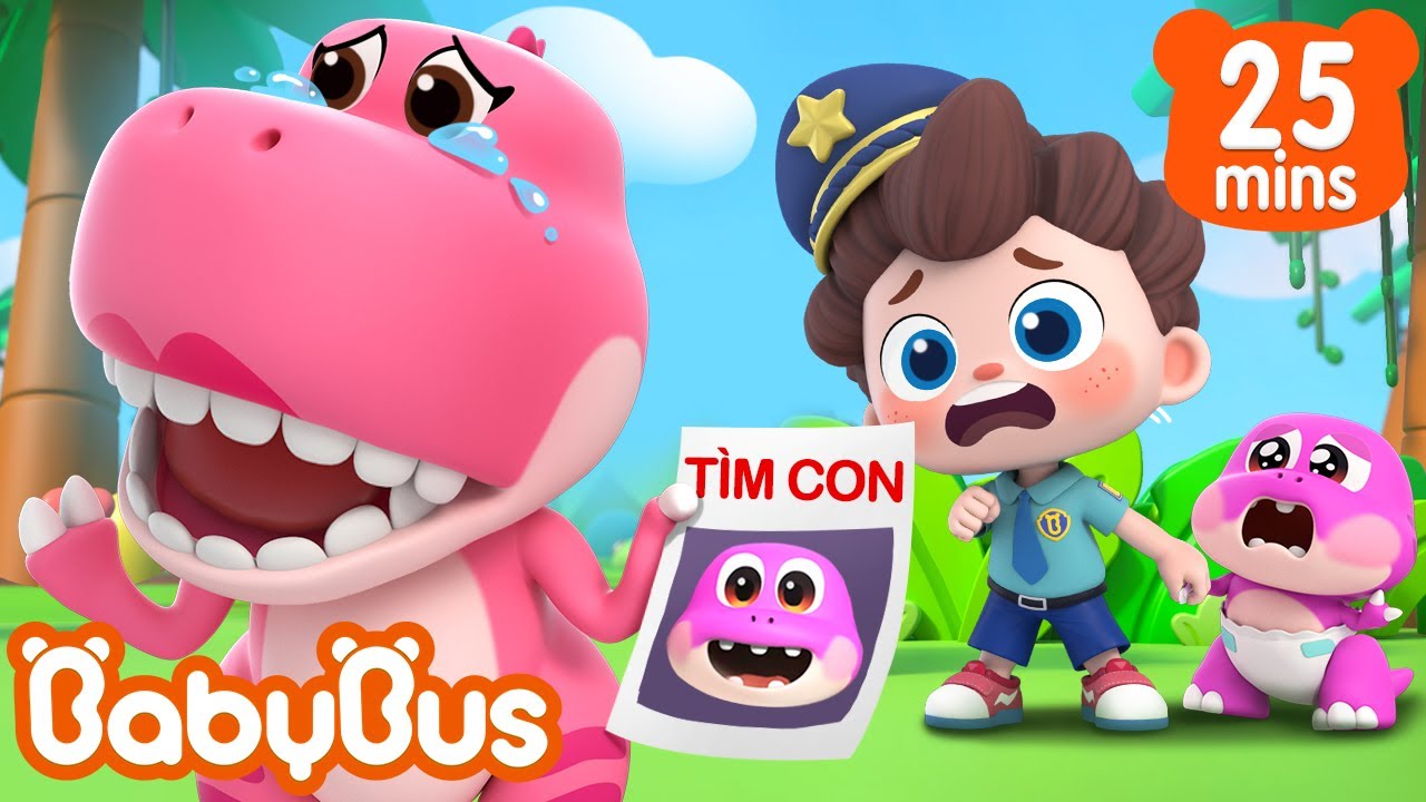 10 khủng long con đi lạc | Khủng long con tìm mẹ | Nhạc thiếu nhi vui nhộn | Yes! Neo | BabyBus