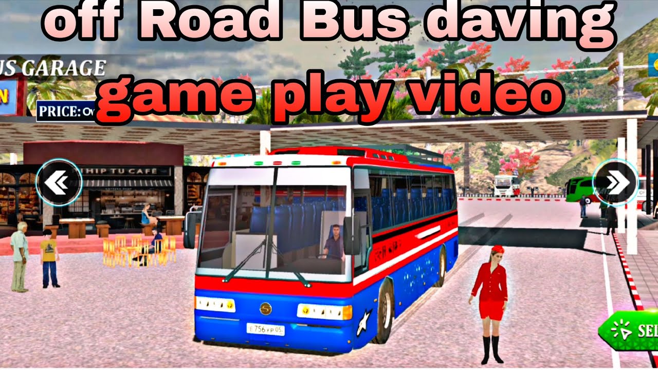 Off Road Bus daving game play video #gaming #viral #bus #business #offroad #online #games 