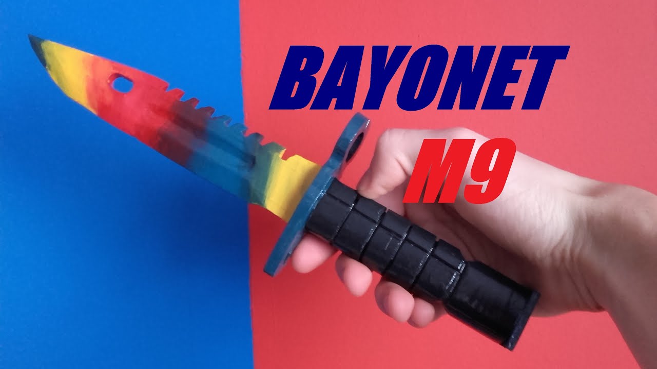 Jak zrobić Bayonet M9 Marble Fade CS GO / How to make Bayonet M9 Marble Fade
