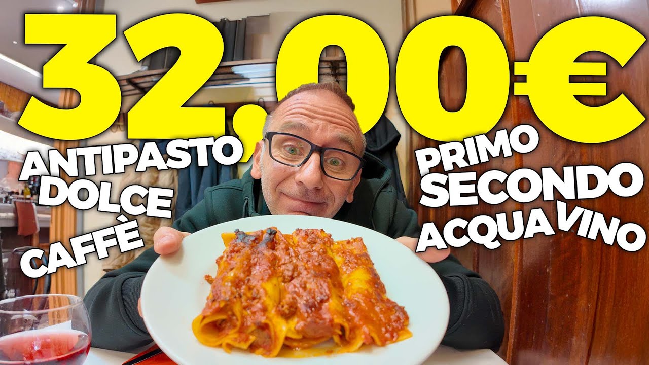 Provo la trattoria più ECONOMICA di tutte quelle che ho provato