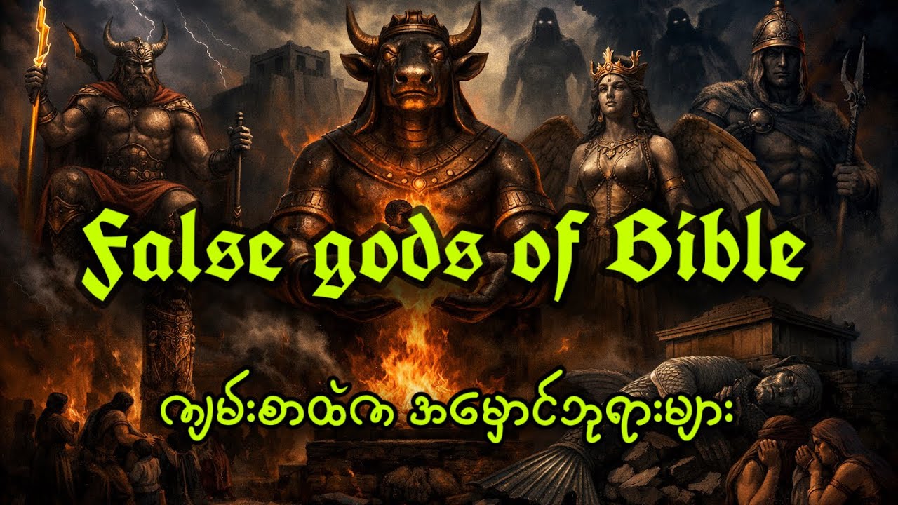 ကျမ်းစာထဲက အမှာင်ဘုရားများ false gods of Bible 