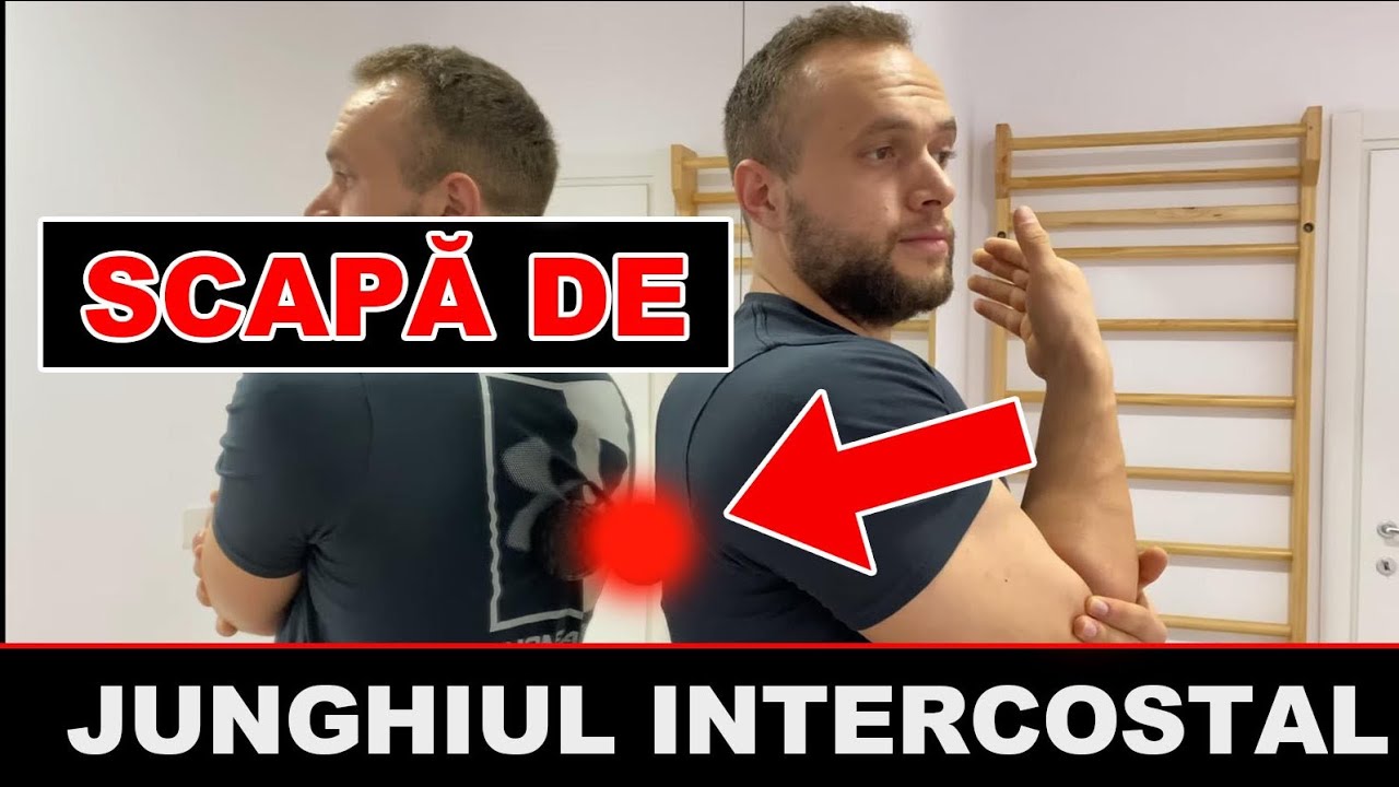 EXERCITII  PENTRU JUNGHI IN SPATE / INTERCOSTAL / NEVRALGIE INTERCOSTALA
