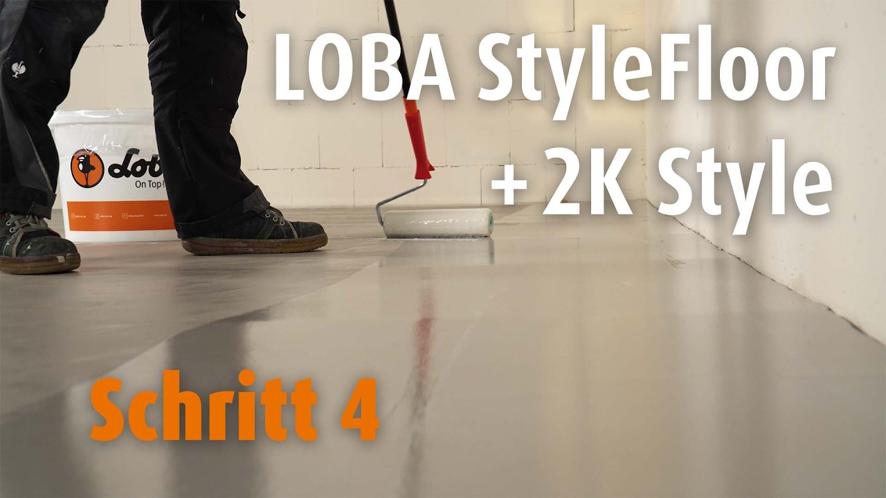 LOBA StyleFloor - TTT | Schritt 4 | Schleifen und Lackieren