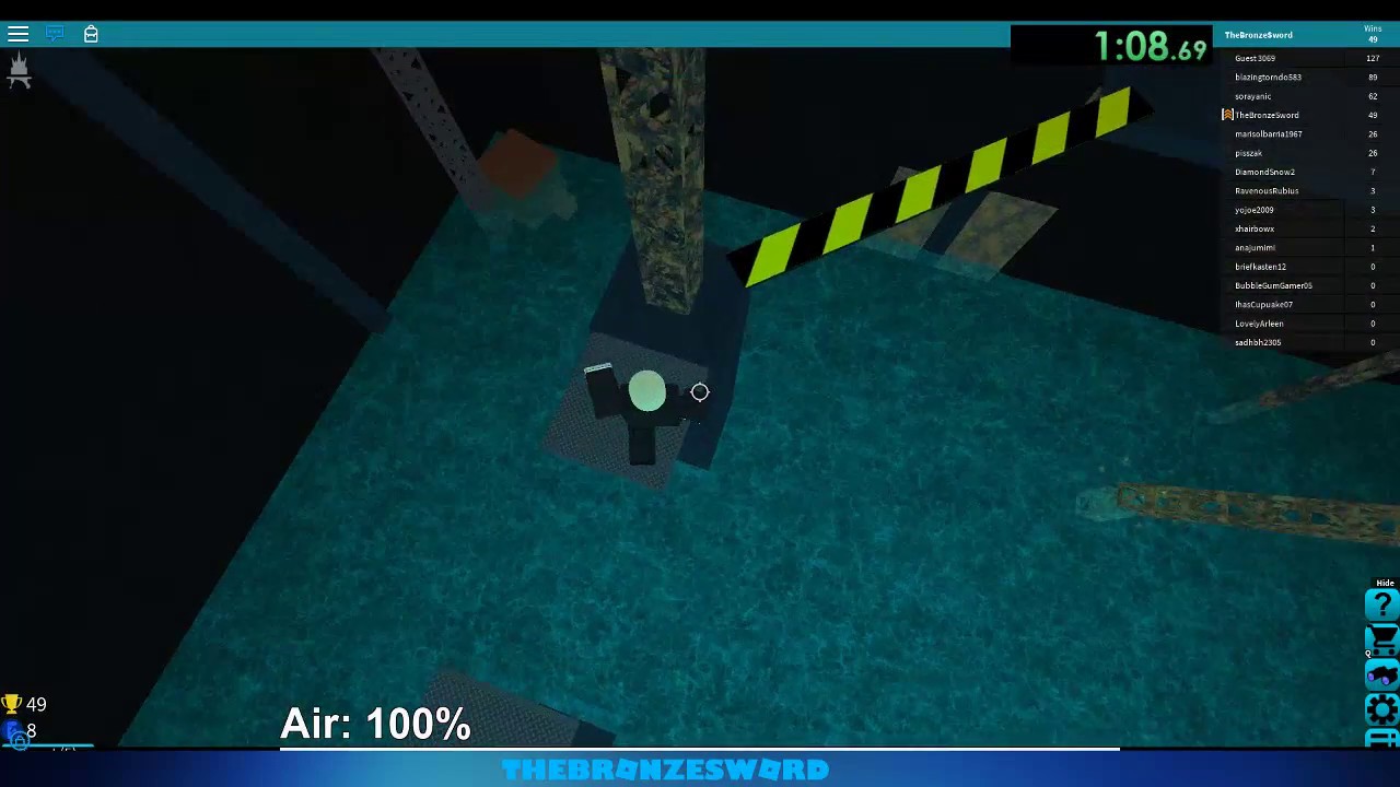 [ROBLOX SPEEDRUN] : ~1:48~ Flood Escape [Extreme Mode (No Items)]