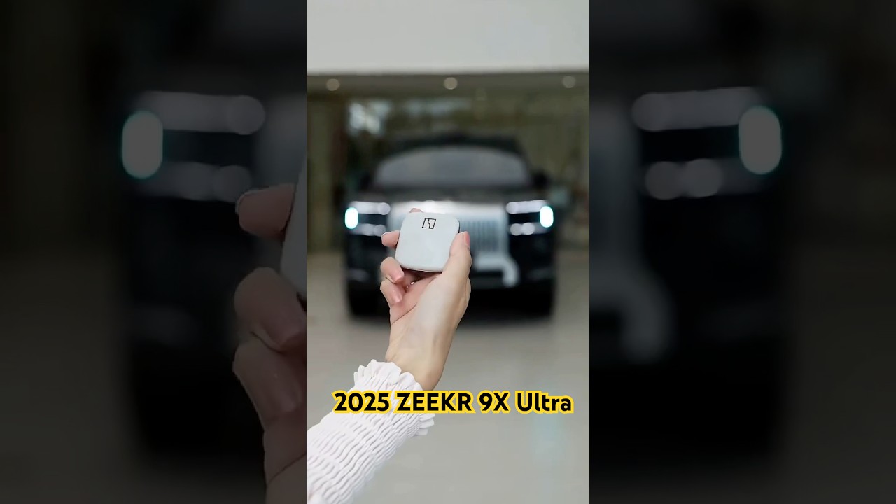 ✨2025 Zeekr 9X Ultra Edition &mdash; электрокар премиум-класса из Китая