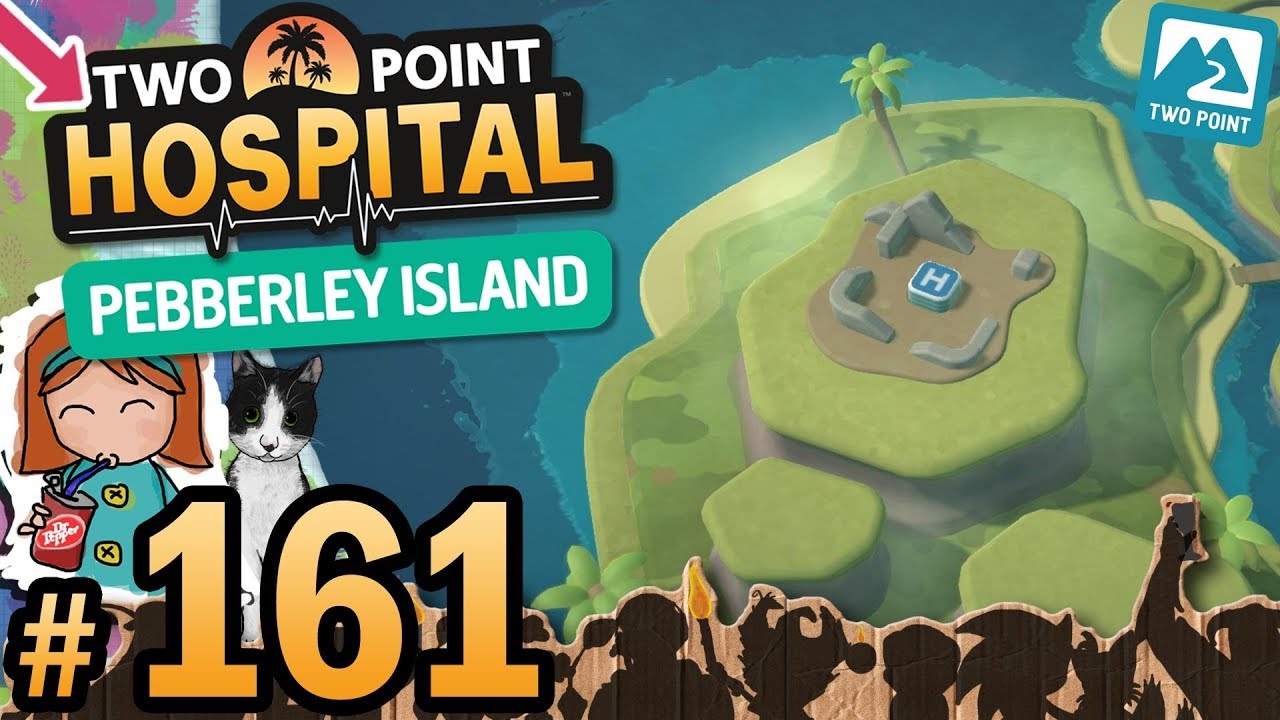 🚑🌴 Two Point Hospital #161 - Waves of the Sickly (Topless Mountain)