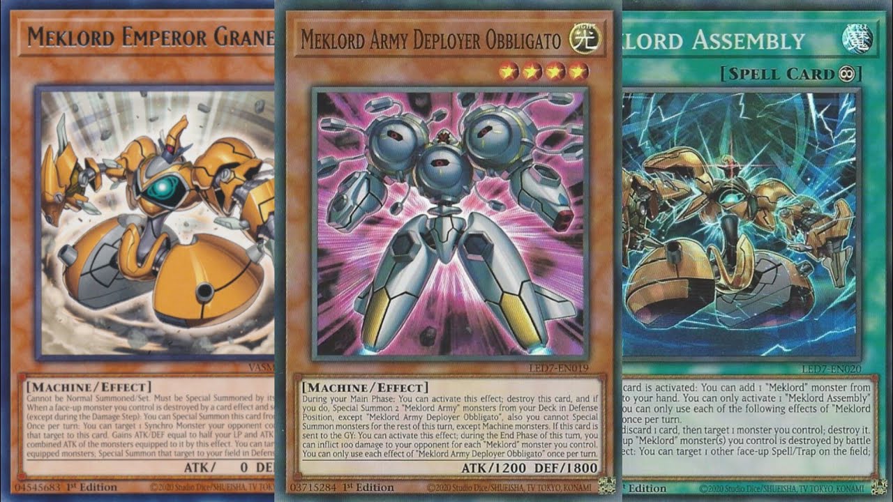 Meklord deck in action....