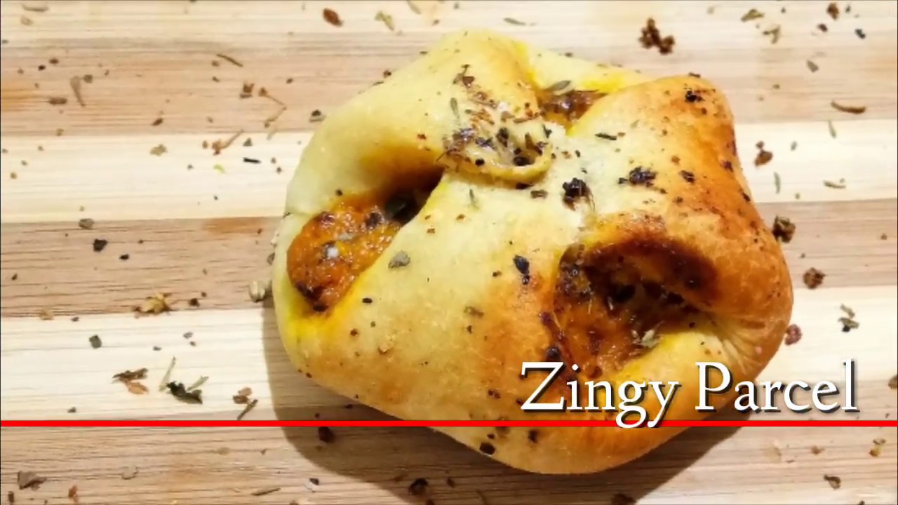 Zingy Paneer Parcel | Dominos Jaisa Zingy Parcel Kadhai me ~ Bristi Home Kitchen