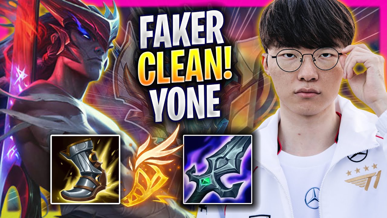 FAKER IS SO CLEAN WITH YONE IN NEW SEASON! - T1 Faker Plays Yone MID vs Viego! | Season 2025