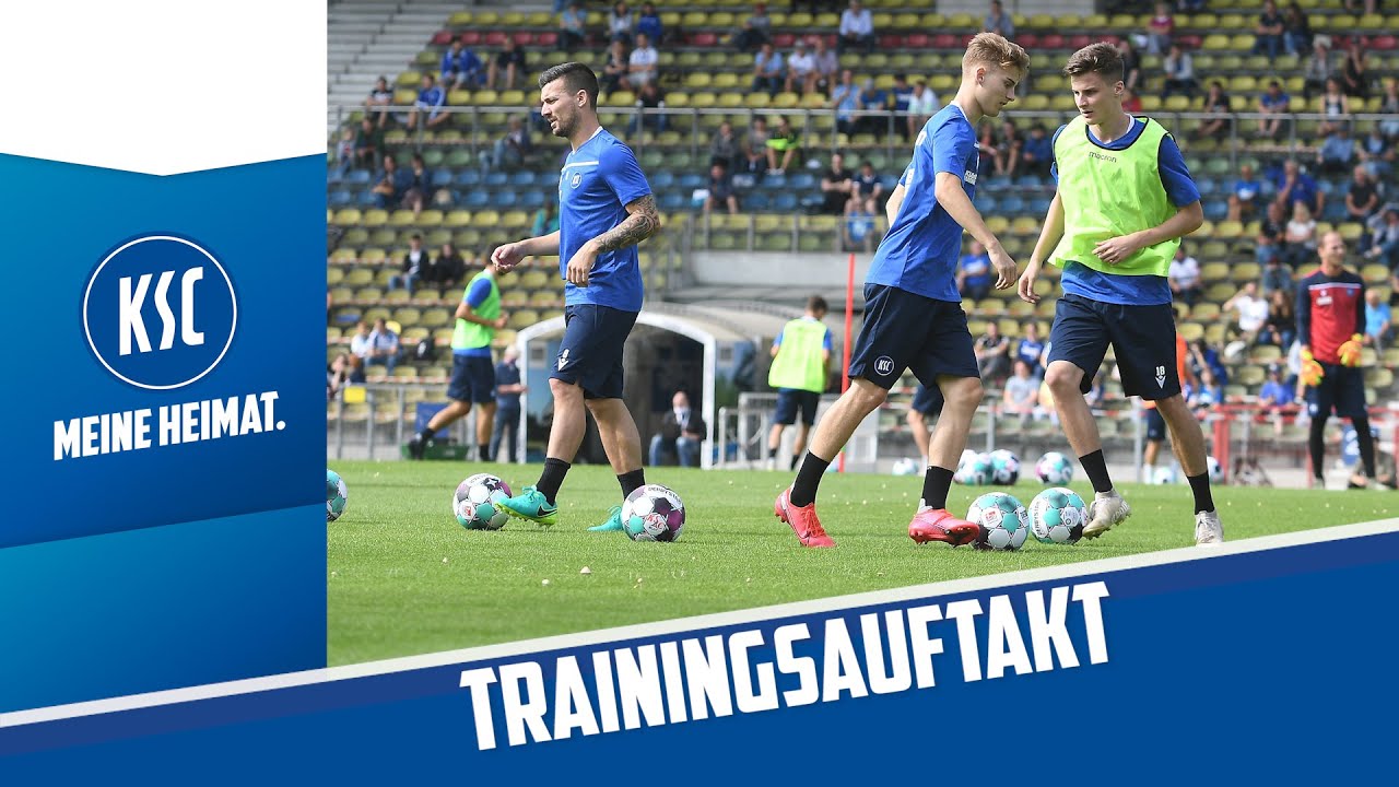 KSC-Trainingsauftakt mit Fans im Wildpark